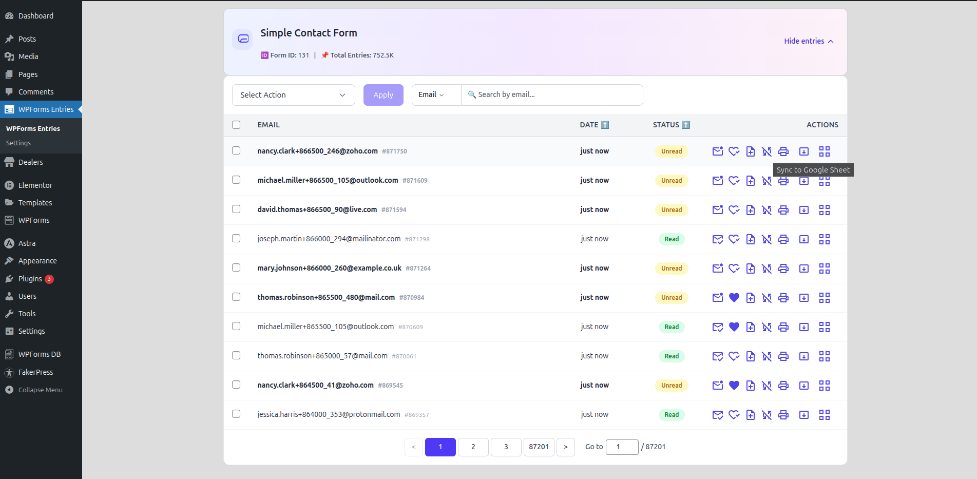 Free WordPress Mini-CRM