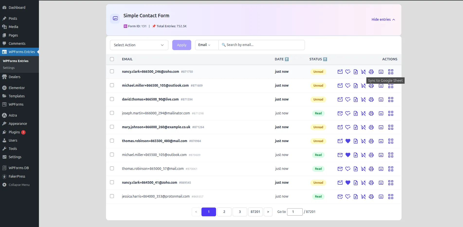 Free WordPress Mini-CRM